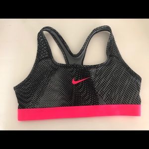Nike Dri Fit Sports Bra Kids Large
